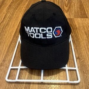 Matco Tools Trucker Hat Cap Adjustable One Size‎ Black Cotton